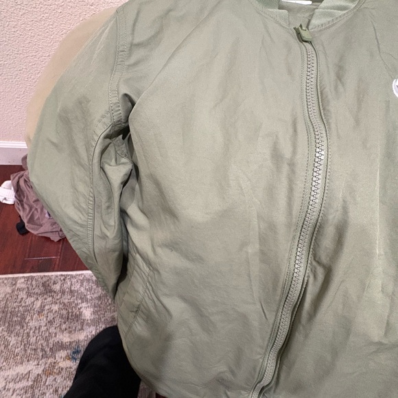 Nike Sage Green Zip-Up Jacket - Picture 5 of 7